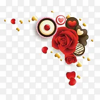 卡通甜点花朵边框-空若网 卡通甜点花朵边框-空若网