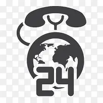 矢量卡通手绘扁平化地球电话-空若网 矢量卡通手绘扁平化地球电话-空若网