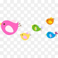 手绘可爱小鸟-空若网 手绘可爱小鸟-空若网