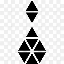 吊坠小多边形图标-空若网 吊坠小多边形图标-空若网