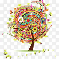 矢量抽象树-空若网 矢量抽象树-空若网