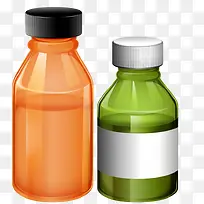 彩色药瓶-空若网 彩色药瓶-空若网