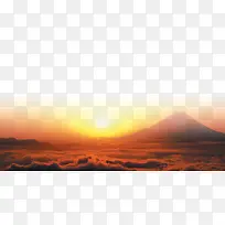 高清黄昏下山形状摄影-空若网 高清黄昏下山形状摄影-空若网