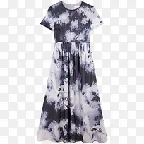 水墨图案裙子-空若网 水墨图案裙子-空若网