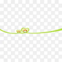 教师节绿色线条爱心-空若网 教师节绿色线条爱心-空若网