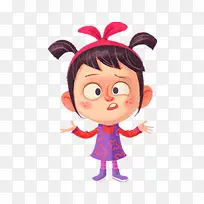 卡通女生-空若网 卡通女生-空若网