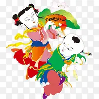 ͯ���껭PNGʸ���ز�-������