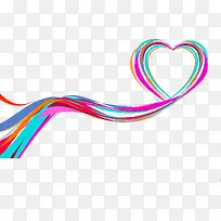 彩色心型-空若网 彩色心型-空若网