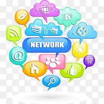 扁平化云系统标签-空若网 扁平化云系统标签-空若网