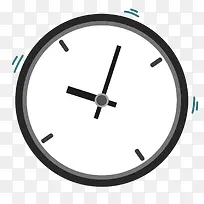 卡通扁平化时钟设计-空若网 卡通扁平化时钟设计-空若网