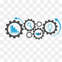 矢量齿轮商务-空若网 矢量齿轮商务-空若网