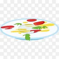 白色卡通食物残渣-空若网 白色卡通食物残渣-空若网