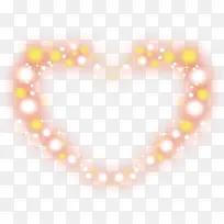 发光爱心形状星点-空若网 发光爱心形状星点-空若网