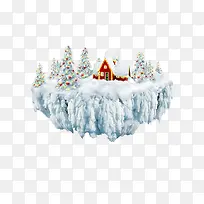 创意雪地房子-空若网 创意雪地房子-空若网