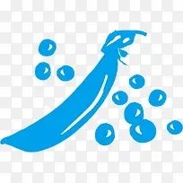 豌豆png矢量素材-空若网 豌豆png矢量素材-空若网