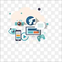 扁平化图标-空若网 扁平化图标-空若网