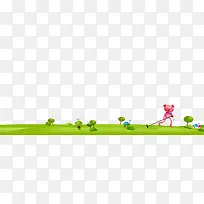 绿地背景-空若网 绿地背景-空若网