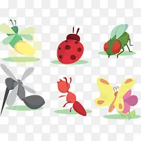 矢量图昆虫-空若网 矢量图昆虫-空若网