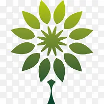 卡通多叶草矢量图-空若网 卡通多叶草矢量图-空若网