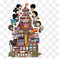 儿童节素材-空若网 儿童节素材-空若网