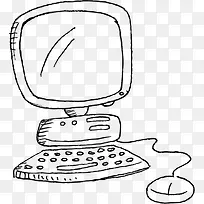 手绘电脑-空若网 手绘电脑-空若网