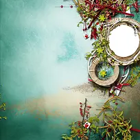 ��ɫ������֦�߿�-������