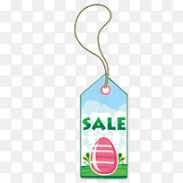 多彩几何插画吊牌-空若网 多彩几何插画吊牌-空若网