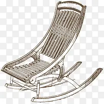 手绘摇椅-空若网 手绘摇椅-空若网