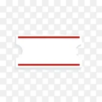 矢量卡通扁平化长方形白色文本框-空若网 矢量卡通扁平化长方形白色文本框-空若网