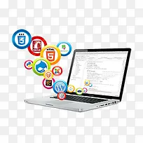 笔记本电脑白色-空若网 笔记本电脑白色-空若网