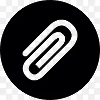 回形针按钮图标-空若网 回形针按钮图标-空若网