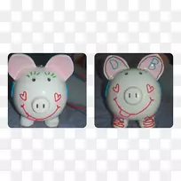 猪鼻猪储蓄罐-空若网 猪鼻猪储蓄罐-空若网