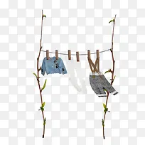 树枝衣架-空若网 树枝衣架-空若网