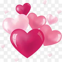精美珠光情人节爱心-空若网 精美珠光情人节爱心-空若网
