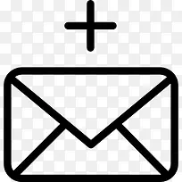 添加电子邮件概述图标-空若网 添加电子邮件概述图标-空若网