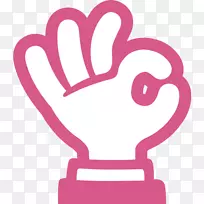 表情符号OK手语android拇指信号-OK-空若网 表情符号OK手语android拇指信号-OK-空若网