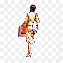 手绘人物-空若网 手绘人物-空若网