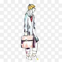 手绘人物-空若网 手绘人物-空若网