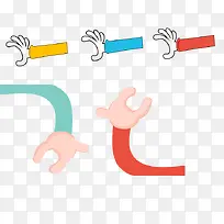 卡通人手-空若网 卡通人手-空若网