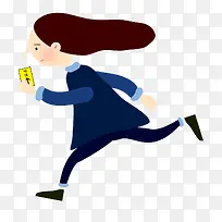 文艺小清新女孩插画-空若网 文艺小清新女孩插画-空若网