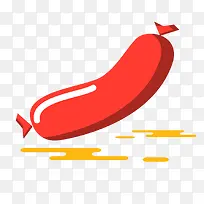 扁平化香肠PNG下载-空若网 扁平化香肠PNG下载-空若网