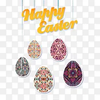 精美复活节设计矢量元素设计-空若网 精美复活节设计矢量元素设计-空若网