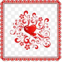 爱心画框-空若网 爱心画框-空若网
