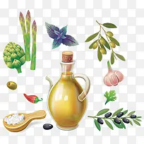 做菜材料元素矢量-空若网 做菜材料元素矢量-空若网