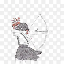 射箭的人-空若网 射箭的人-空若网
