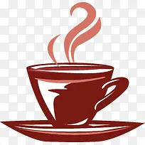 矢量热咖啡素材图-空若网 矢量热咖啡素材图-空若网