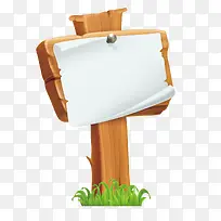 卡通农场木制指示牌矢量png-空若网 卡通农场木制指示牌矢量png-空若网