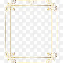 金色双层欧式边框-空若网 金色双层欧式边框-空若网