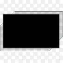 黑色双层创意边框-空若网 黑色双层创意边框-空若网