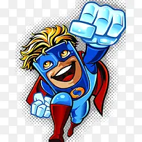 超级英雄插画-空若网 超级英雄插画-空若网